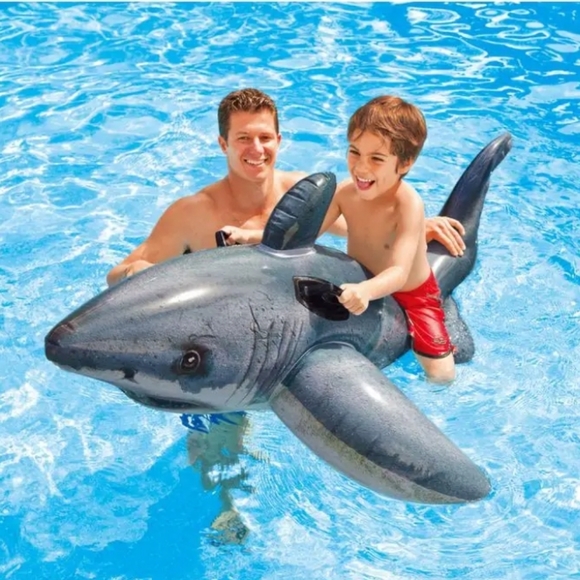 Intex Great White Shark Ride-On - Picture 1 of 3